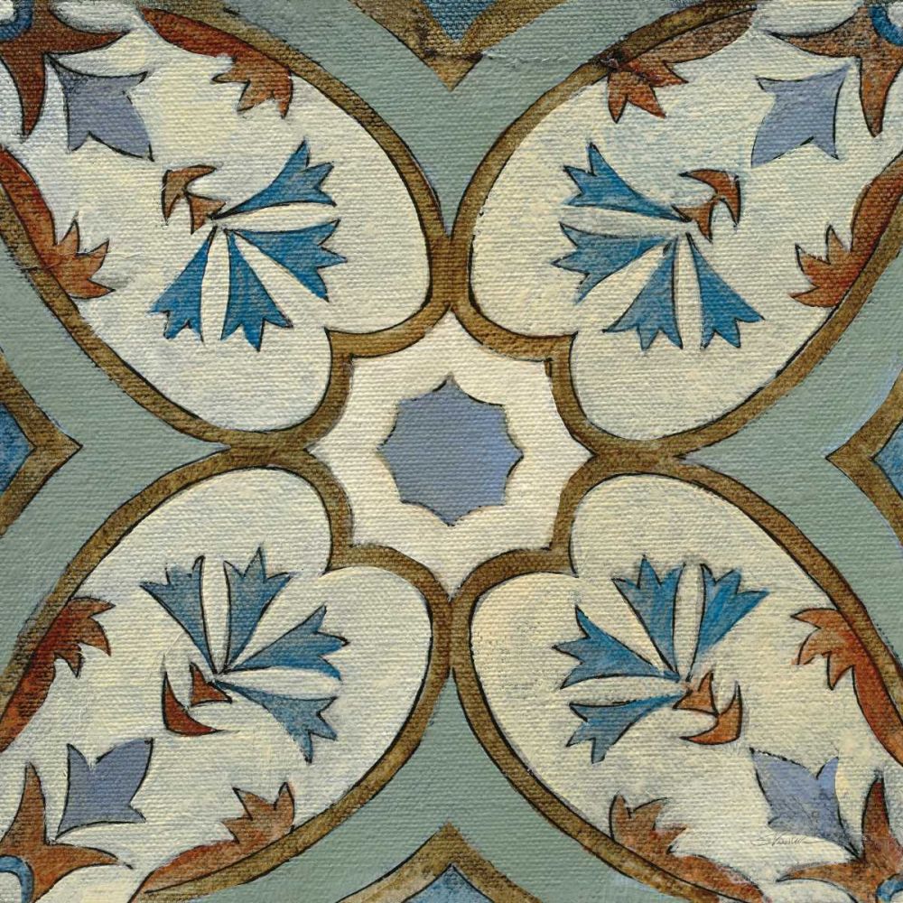Old World Tile IV art print by Silvia Vassileva for $57.95 CAD