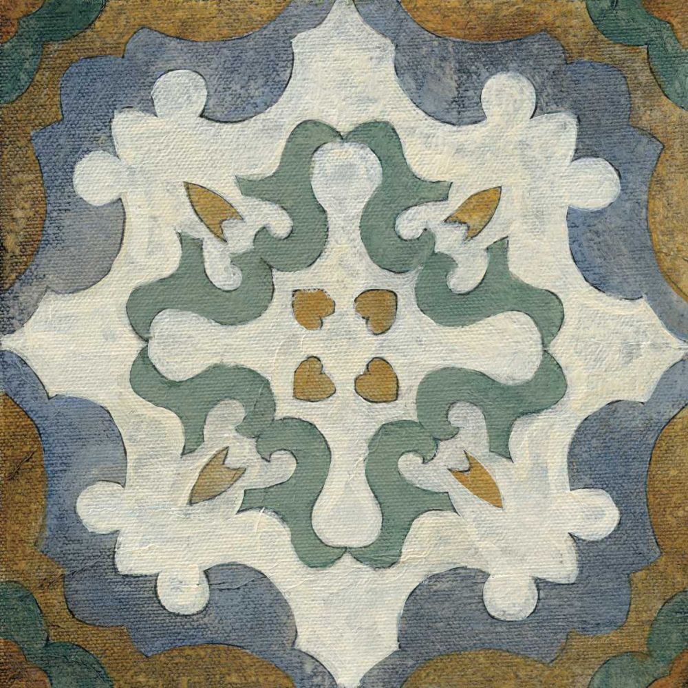 Old World Tile VI art print by Silvia Vassileva for $57.95 CAD