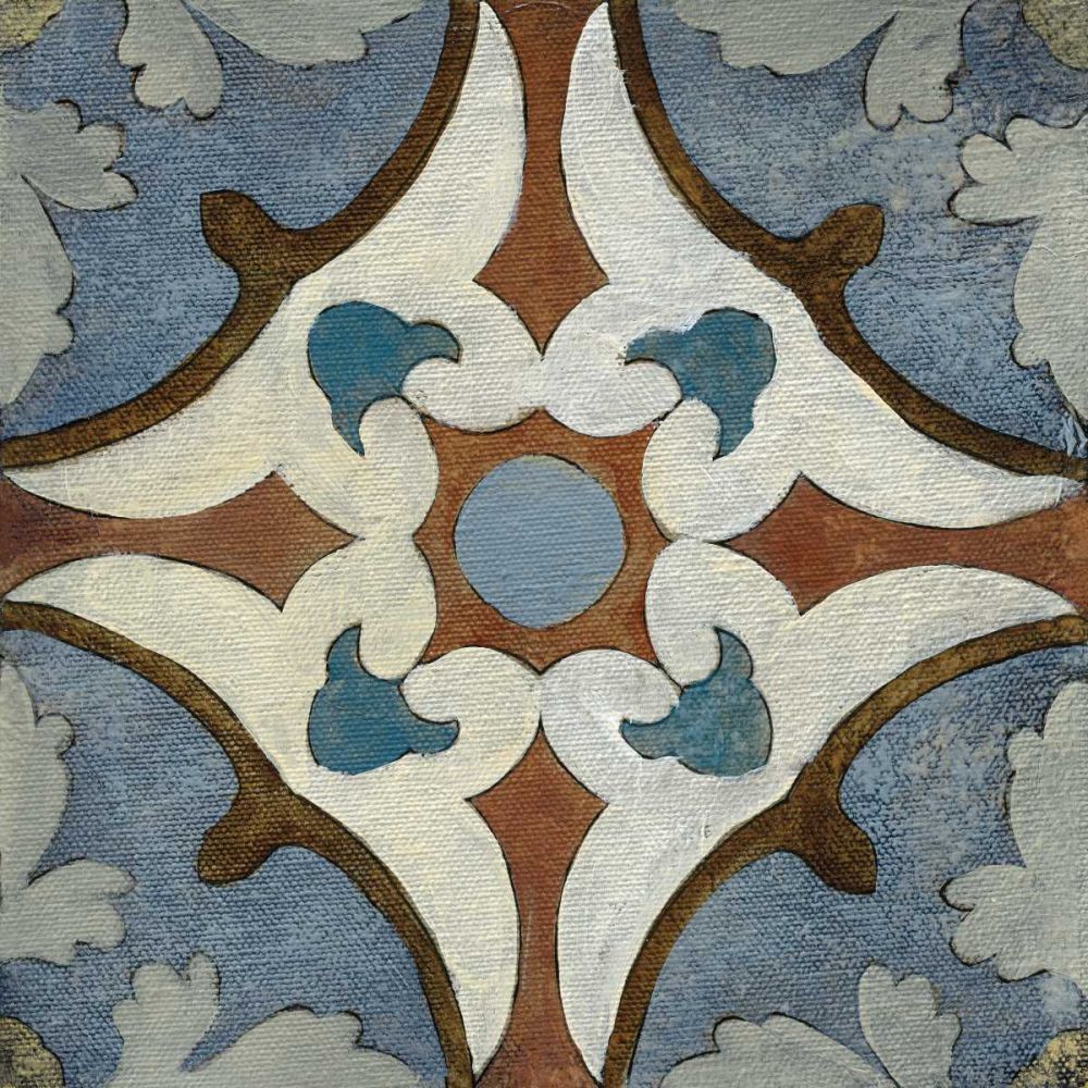 Old World Tile VII art print by Silvia Vassileva for $57.95 CAD