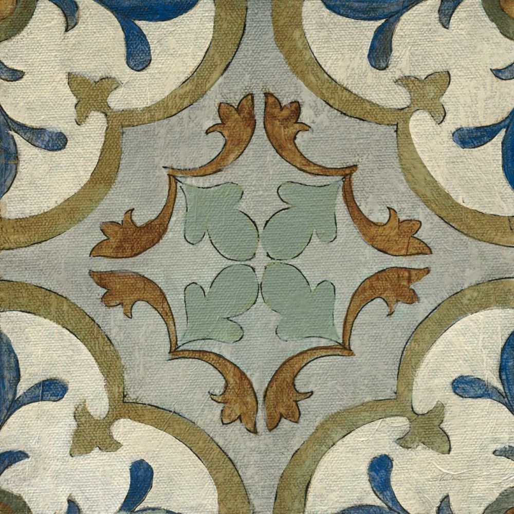 Old World Tile VIII art print by Silvia Vassileva for $57.95 CAD