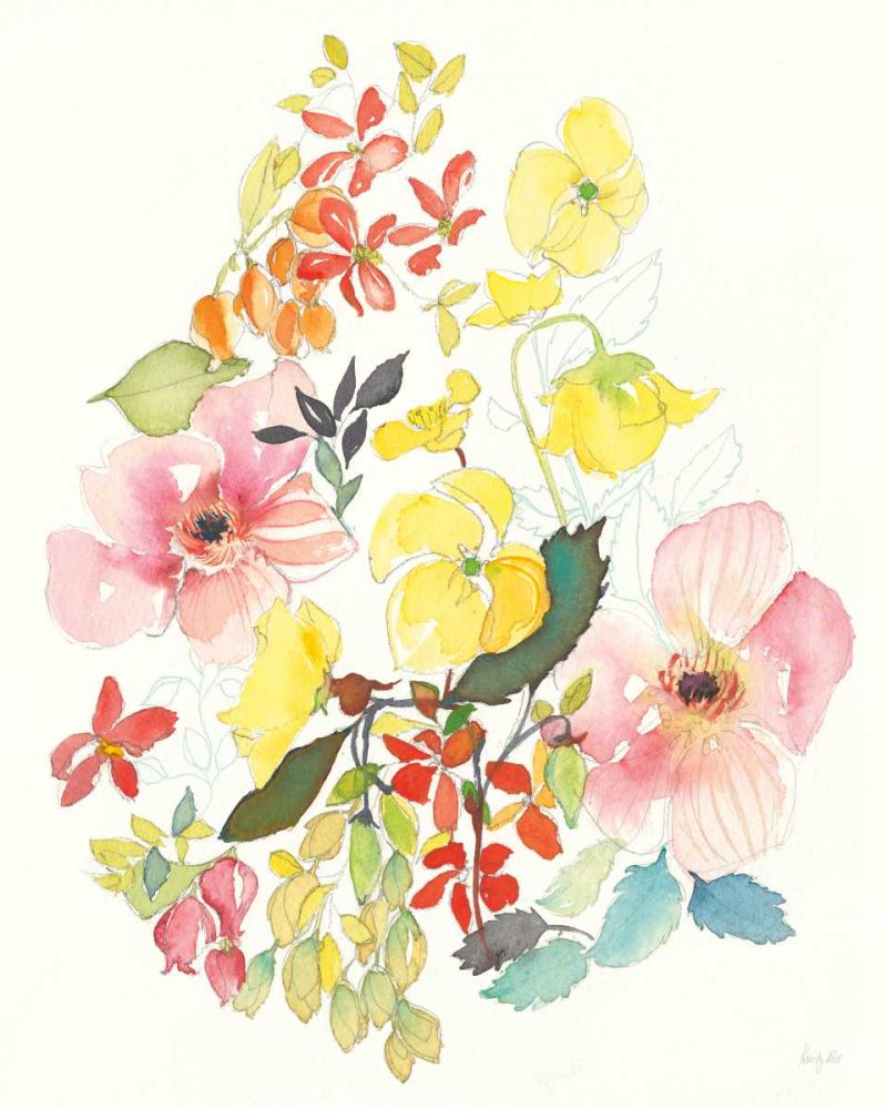 Citrus Summer VI art print by Kristy Rice for $57.95 CAD