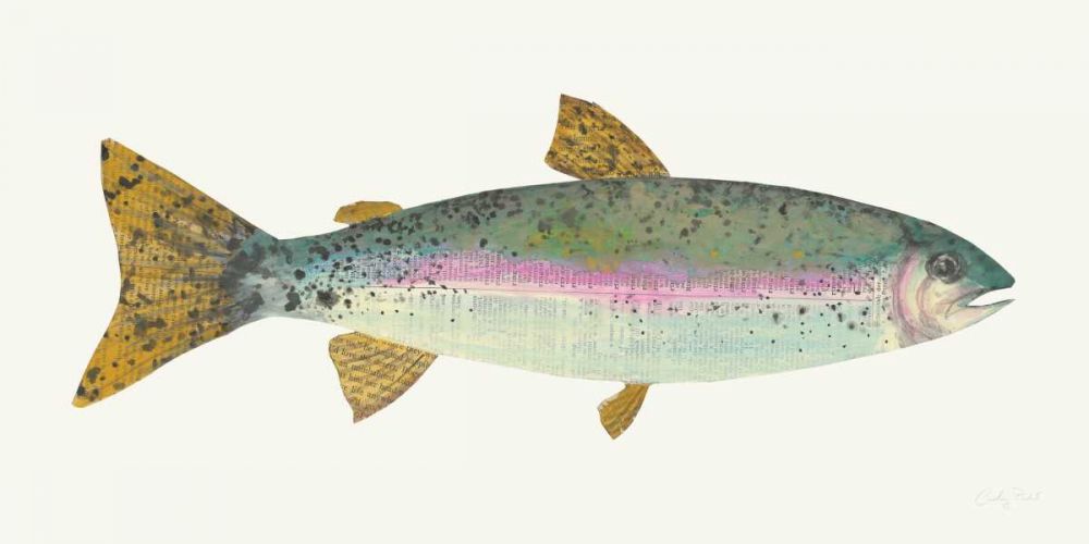 Angling in the Stream I art print by Courtney Prahl for $57.95 CAD