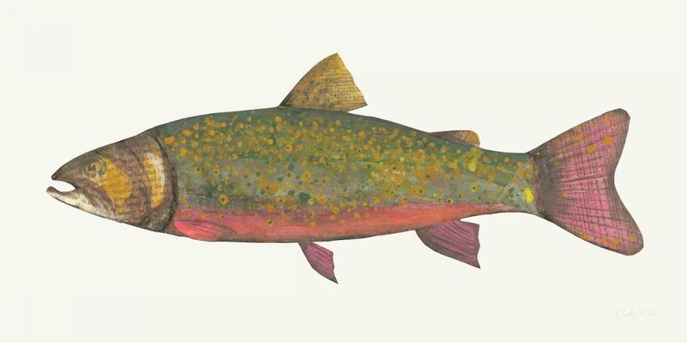 Angling in the Stream II art print by Courtney Prahl for $57.95 CAD