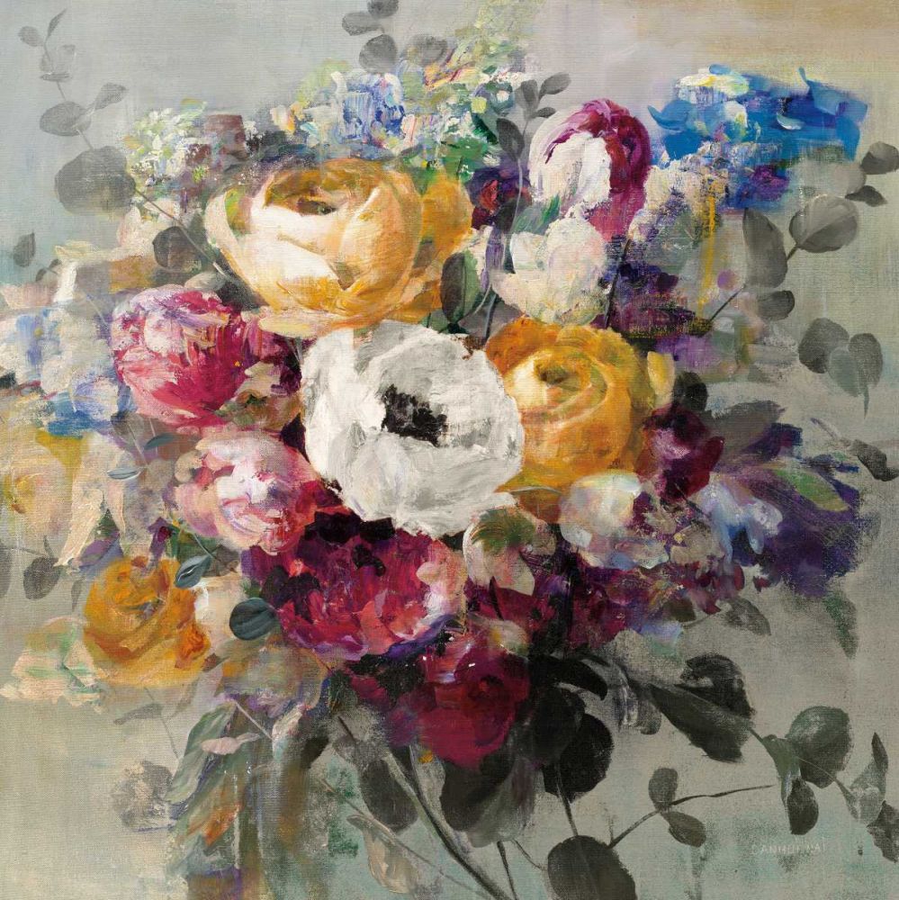 Fall Bouquet Neutral art print by Danhui Nai for $57.95 CAD