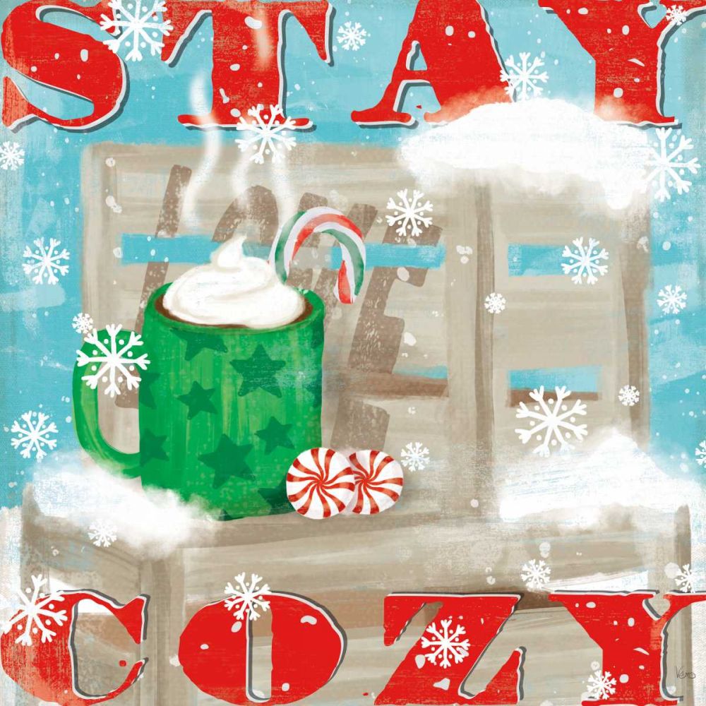 Snowy Fun VI art print by Veronique Charron for $57.95 CAD