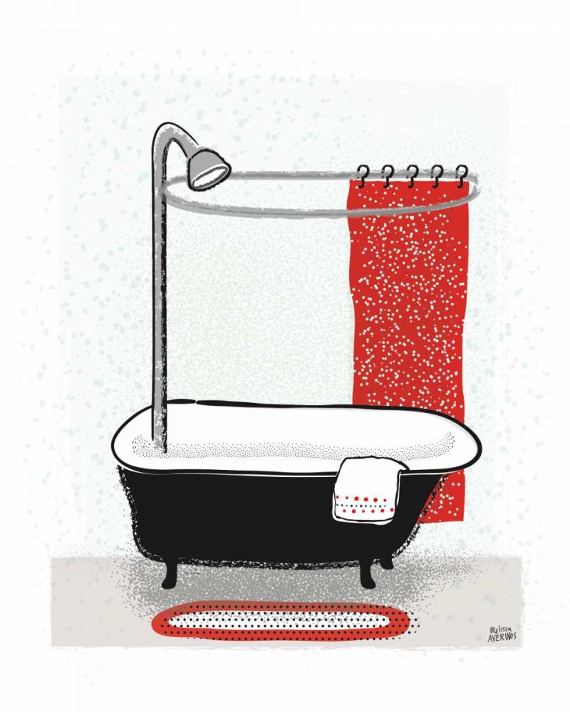 Bold Bath I art print by Melissa Averinos for $57.95 CAD
