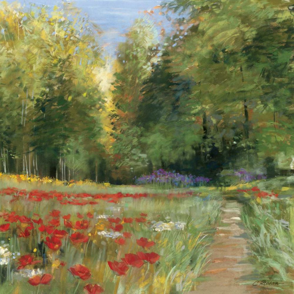 Field of Flowers art print by Carol Rowan for $57.95 CAD
