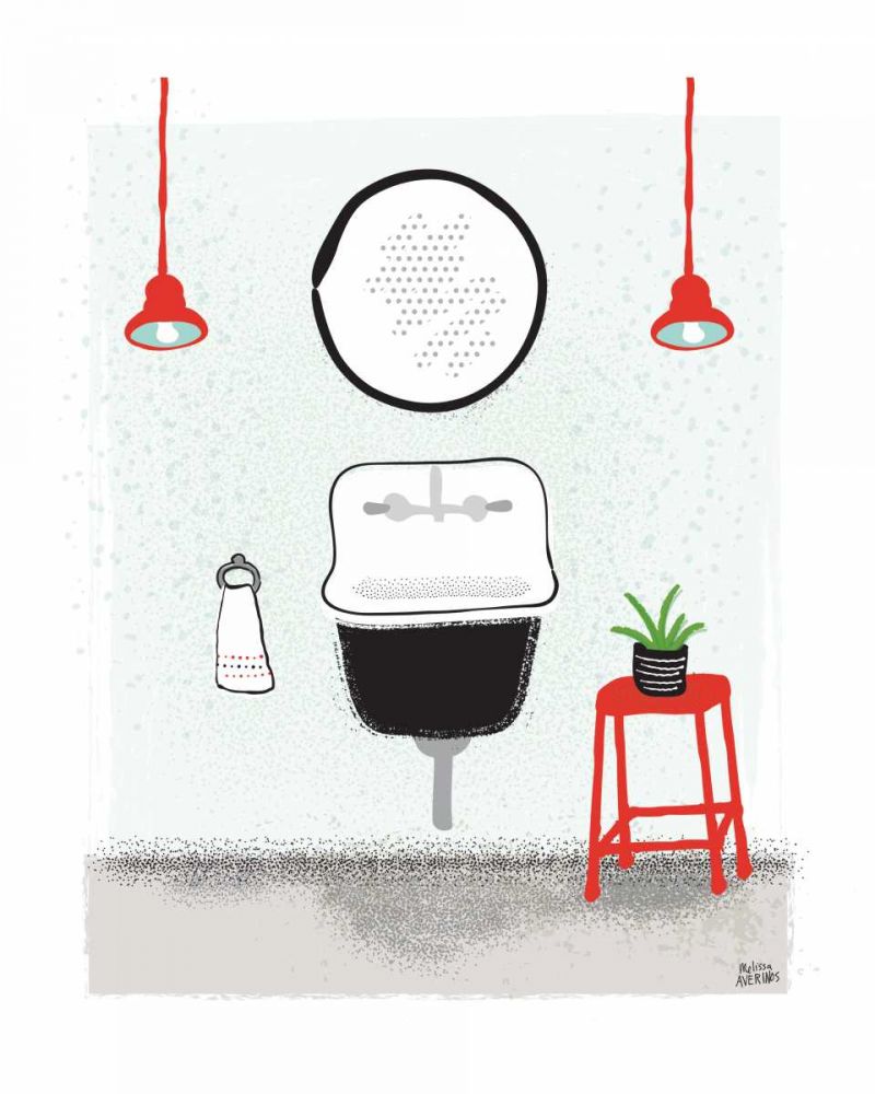 Bold Bath II art print by Melissa Averinos for $57.95 CAD