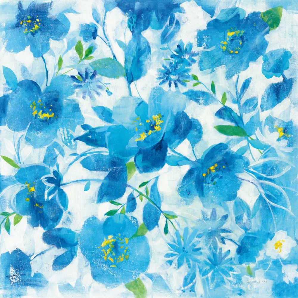 Scattered Floral art print by Danhui Nai for $57.95 CAD