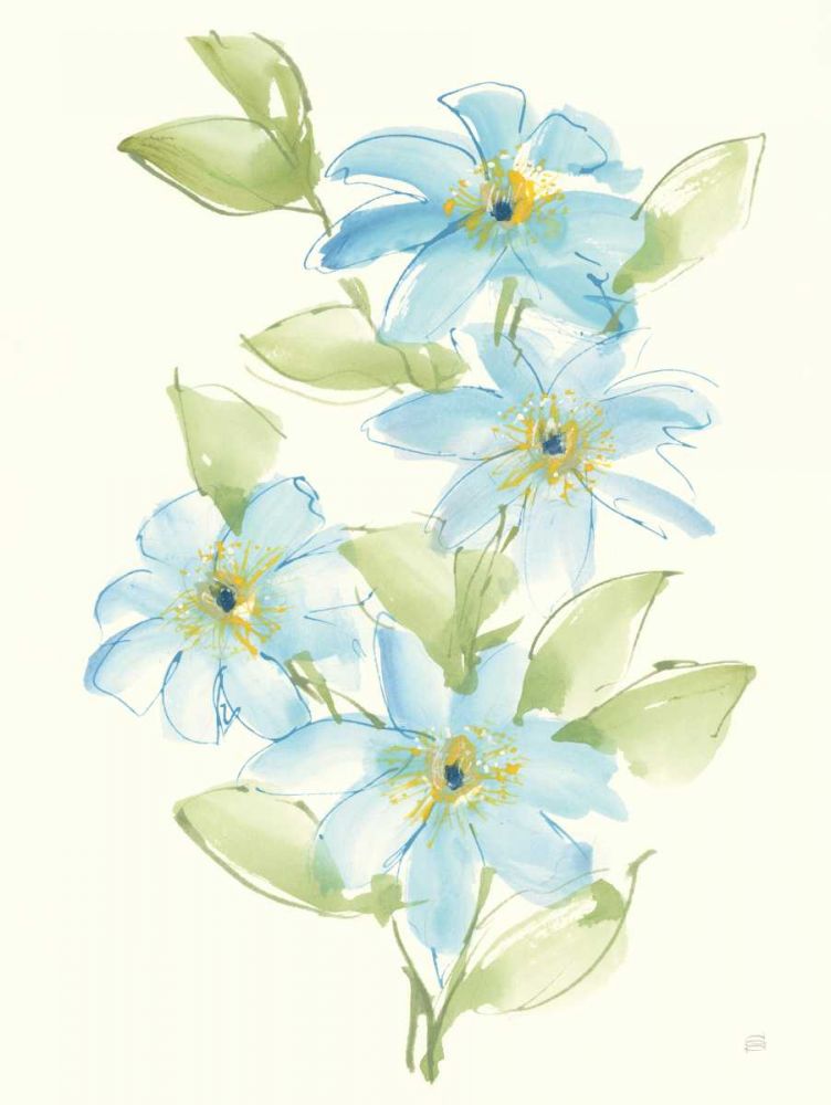 Clematis Bouquet II art print by Chris Paschke for $57.95 CAD