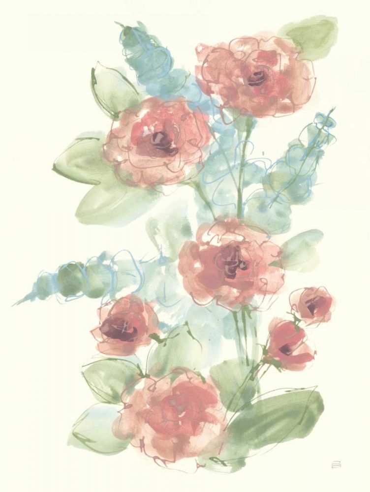 Camellia Bouquet I art print by Chris Paschke for $57.95 CAD