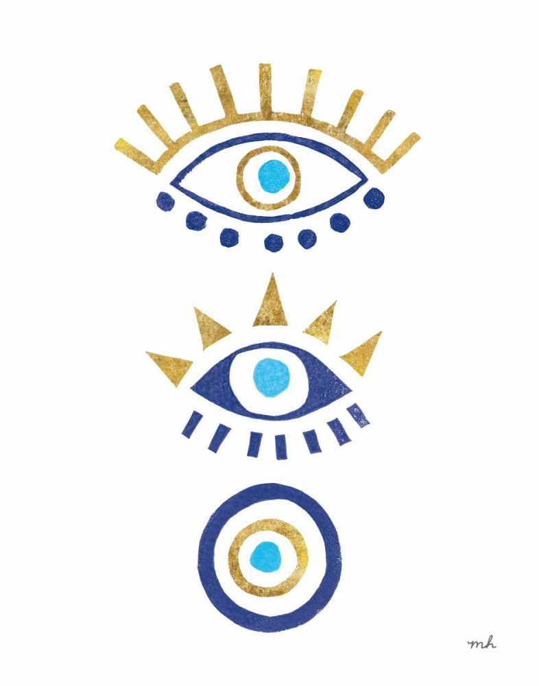 Evil Eye I art print by Moira Hershey for $57.95 CAD