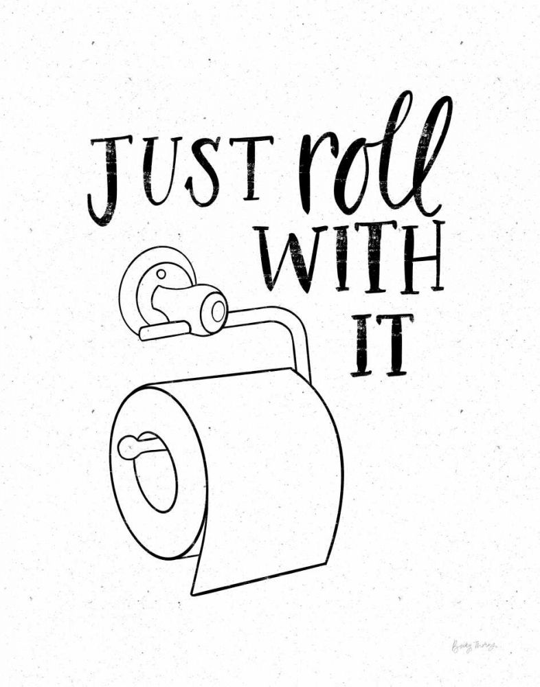 Bathroom Puns V art print by Becky Thorns for $57.95 CAD