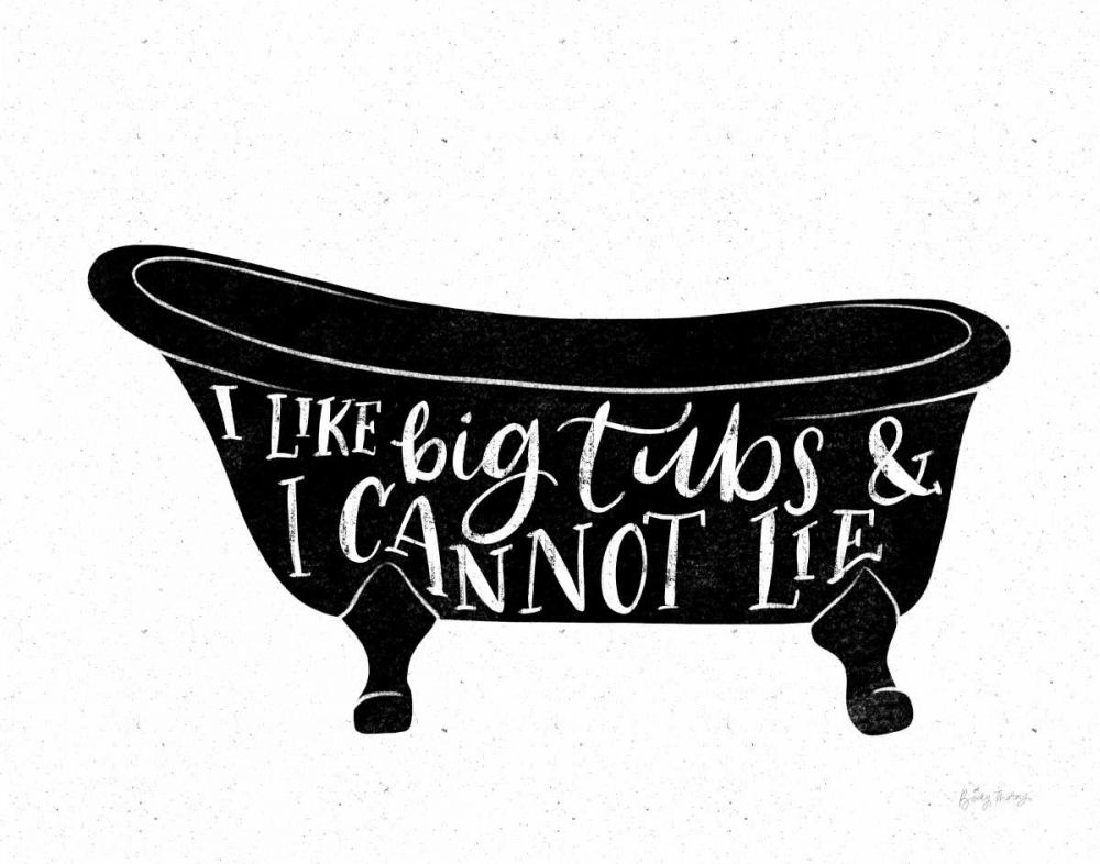 Bathroom Puns I Black art print by Becky Thorns for $57.95 CAD