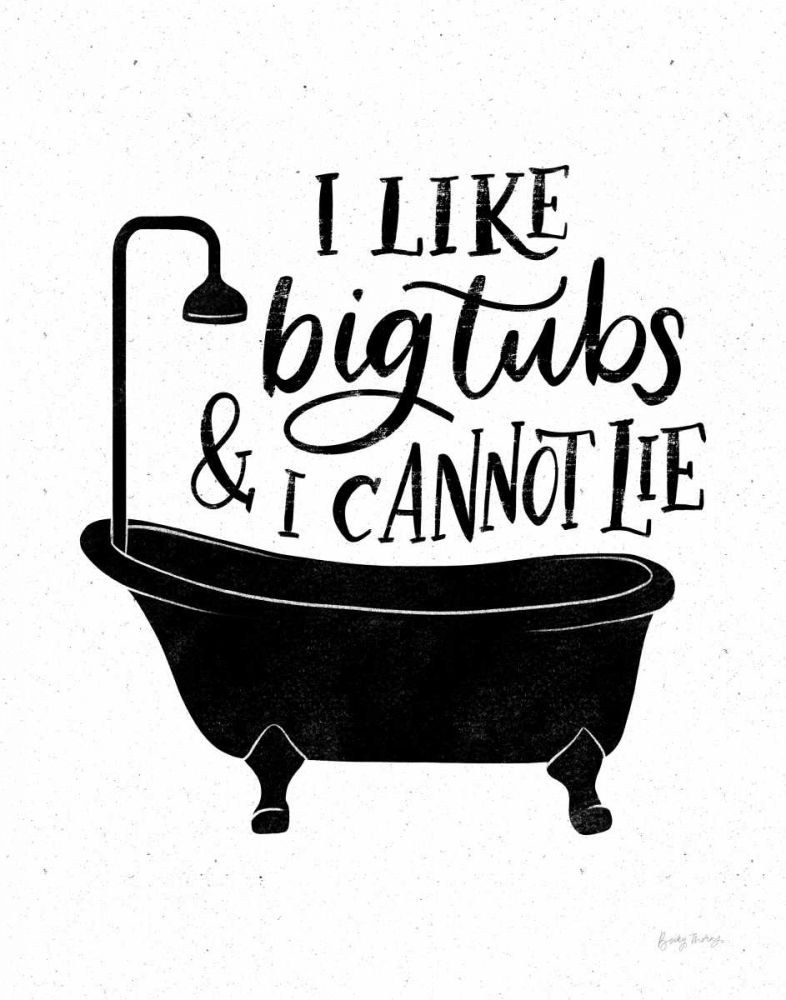 Bathroom Puns II Black art print by Becky Thorns for $57.95 CAD
