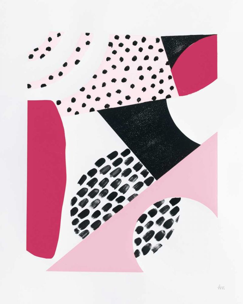 Luminous Tumble II Pink art print by Laura Marshall for $57.95 CAD