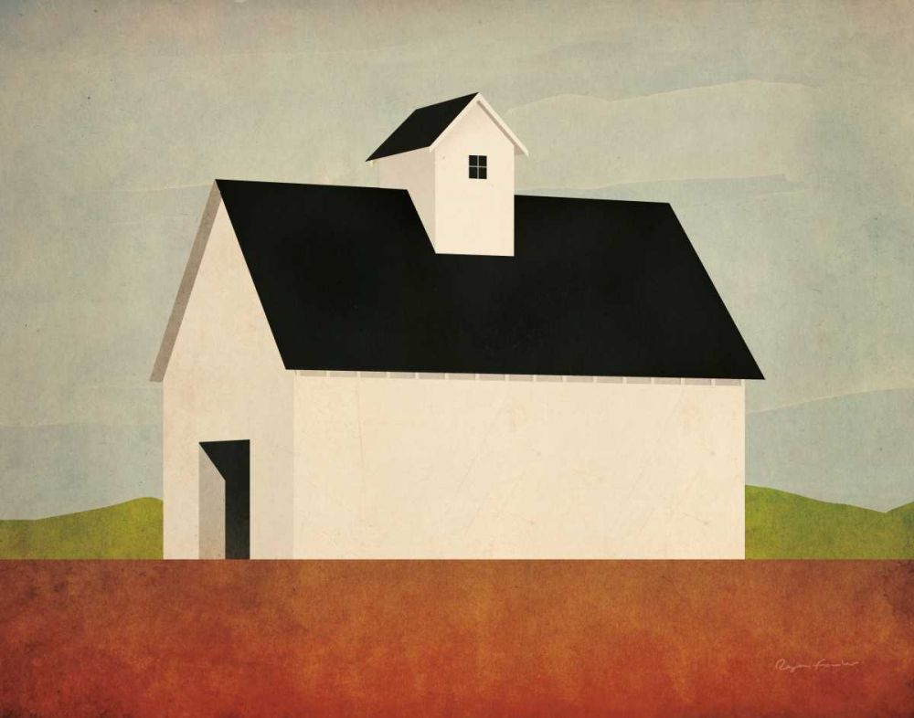 Fall Barn art print by Ryan Fowler for $57.95 CAD