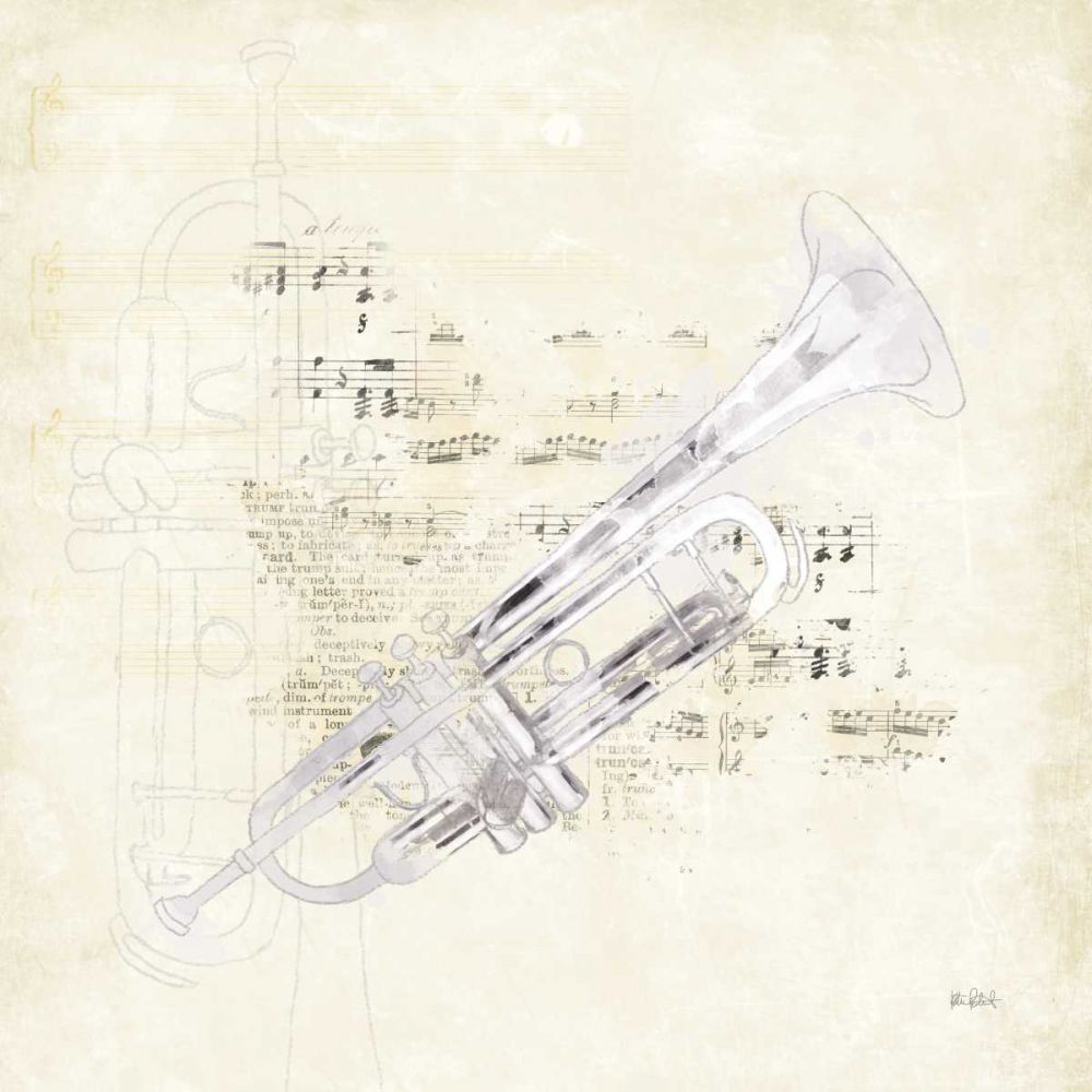 Musical Gift VI art print by Katie Pertiet for $57.95 CAD