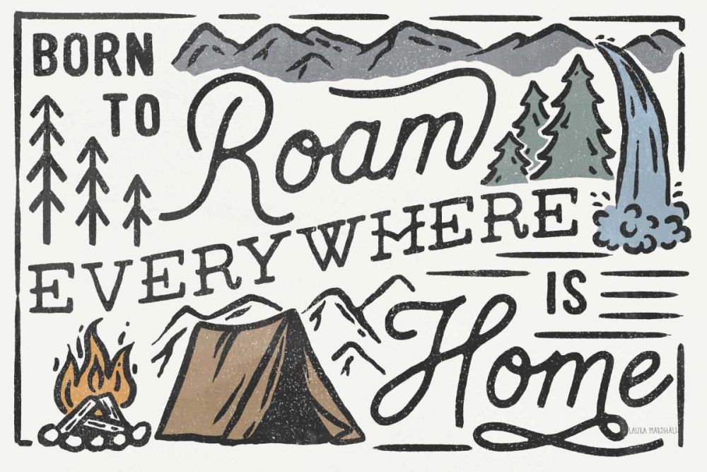 Adventurous II art print by Laura Marshall for $57.95 CAD