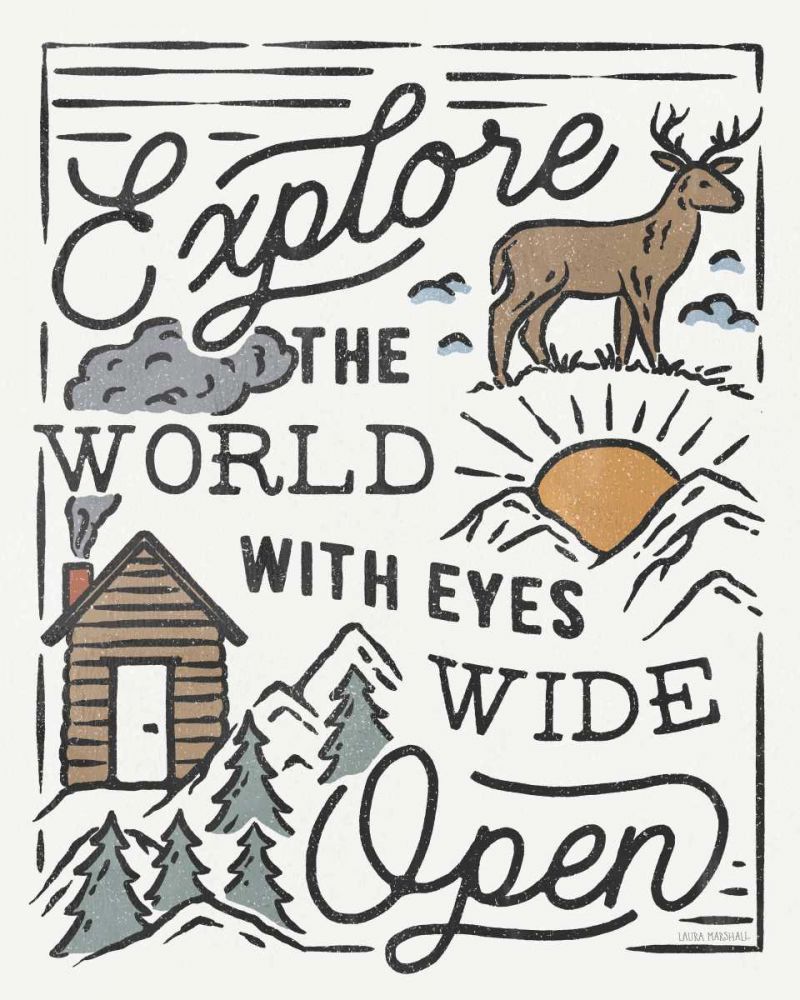 Adventurous IV art print by Laura Marshall for $57.95 CAD