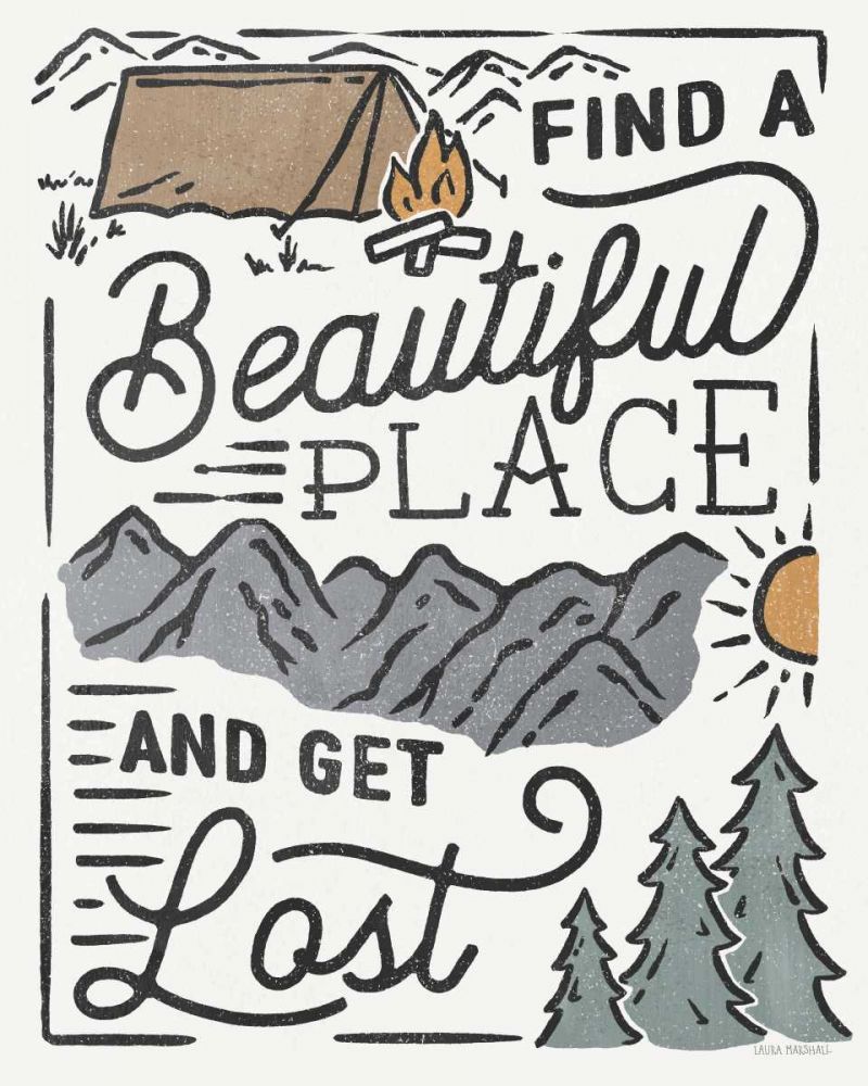 Adventurous V art print by Laura Marshall for $57.95 CAD
