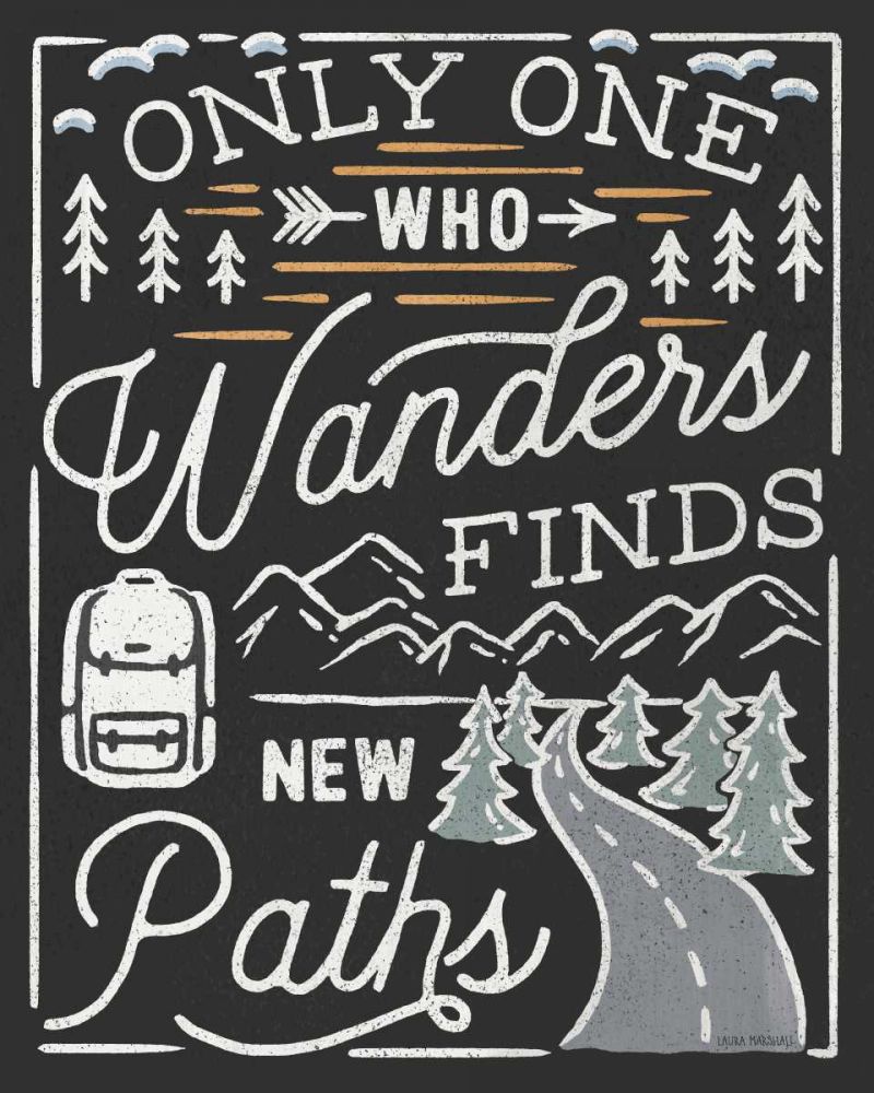 Adventurous VII Black art print by Laura Marshall for $57.95 CAD