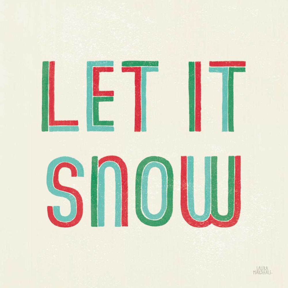 Christmas Sentiments III art print by Laura Marshall for $57.95 CAD