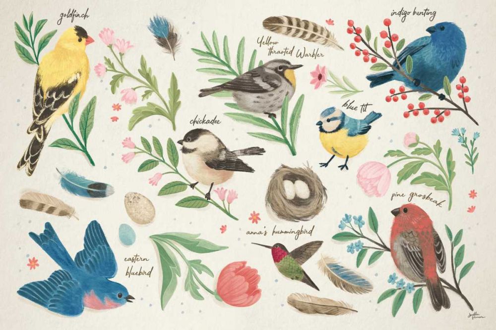 Bird Study I art print by Janelle Penner for $57.95 CAD