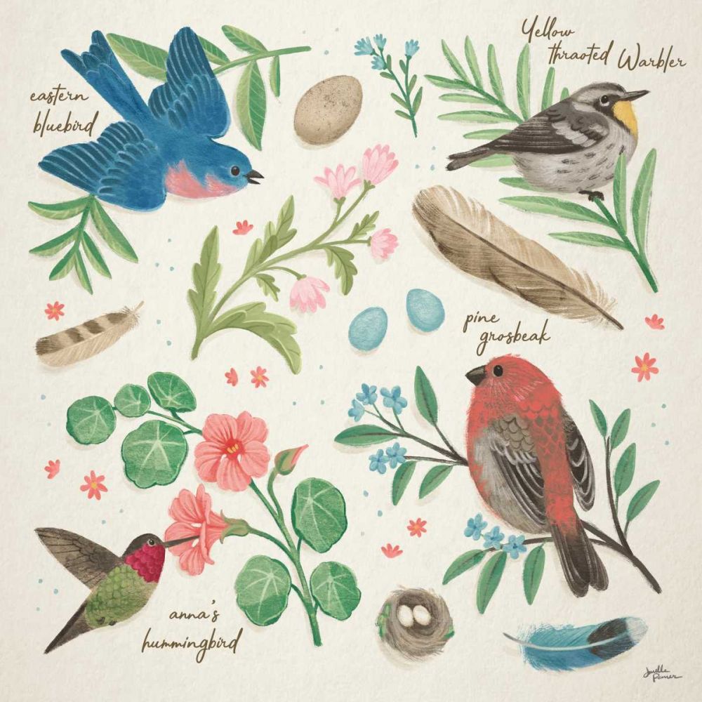 Bird Study III art print by Janelle Penner for $57.95 CAD
