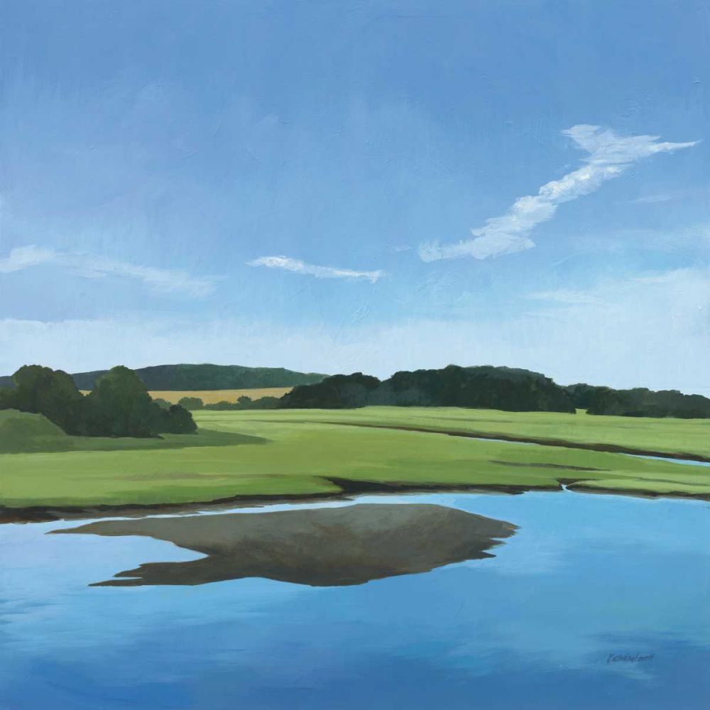 Seapowet Marsh art print by Kathrine Lovell for $57.95 CAD