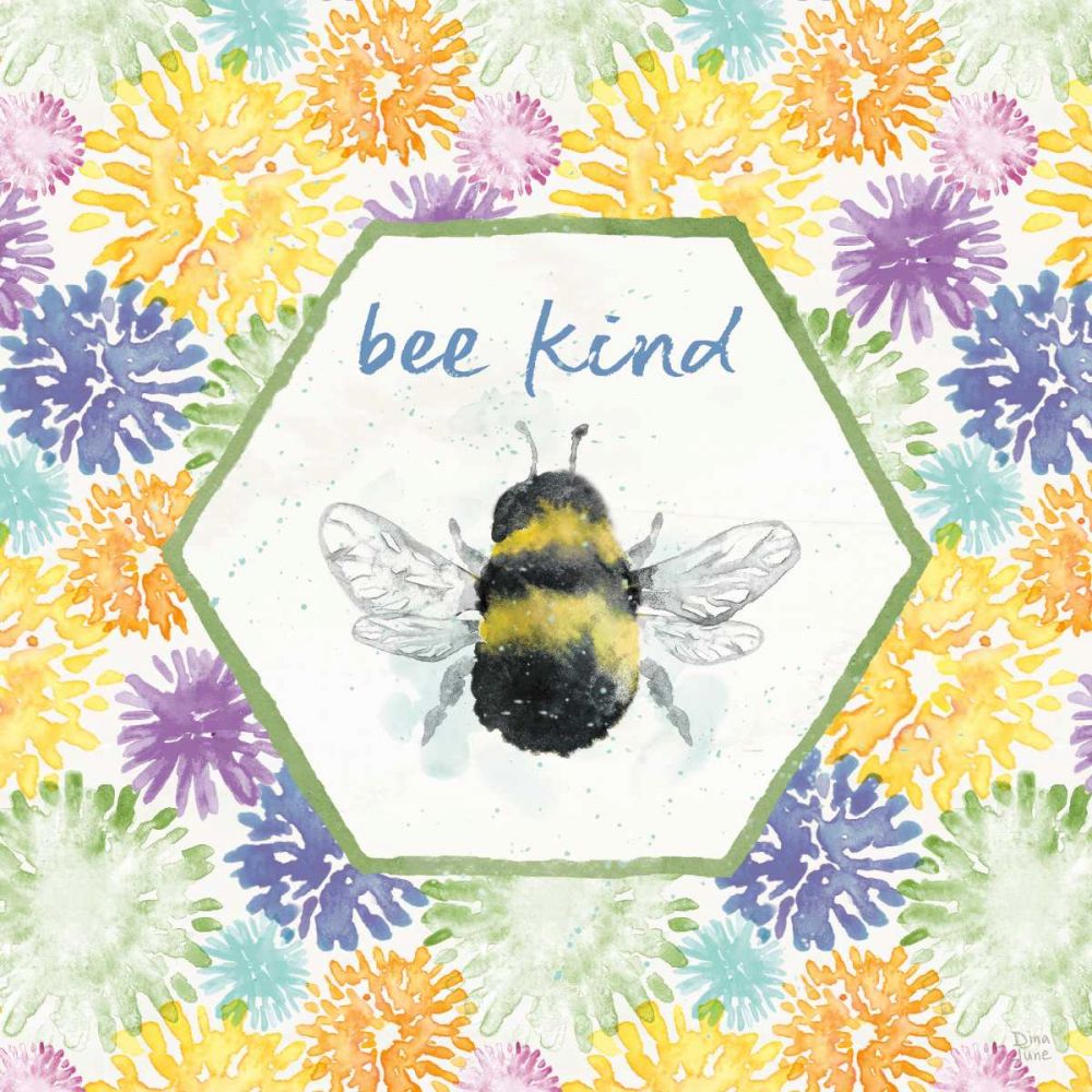 Bee Harmony VII art print by Dina June for $57.95 CAD