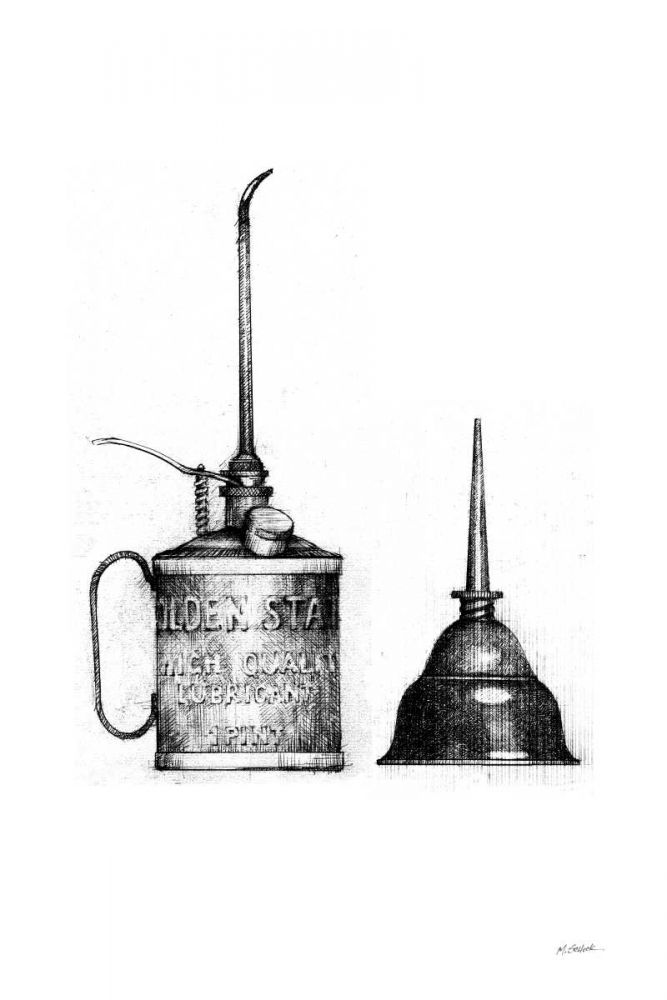 Oil Cans art print by Mike Schick for $57.95 CAD