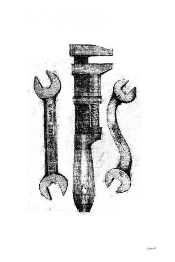 Wrenches art print by Mike Schick for $57.95 CAD
