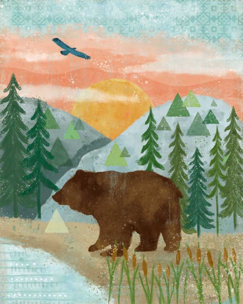 Woodland Forest III art print by Veronique Charron for $57.95 CAD