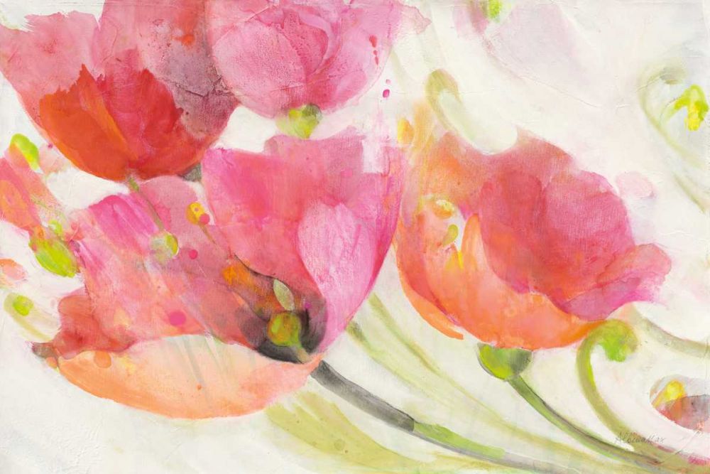 Poppies in the Breeze art print by Albena Hristova for $57.95 CAD