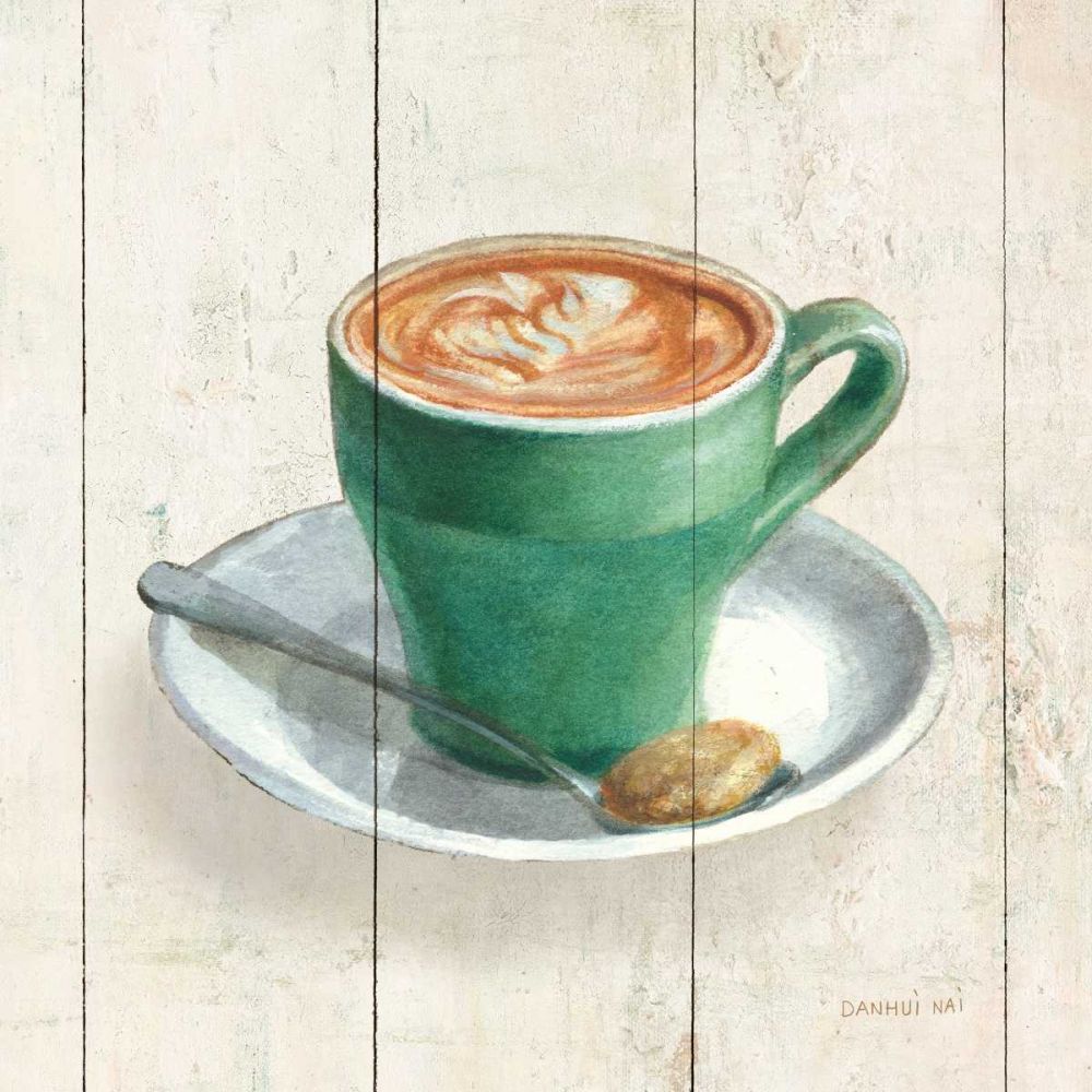 Wake Me Up Coffee II art print by Danhui Nai for $57.95 CAD
