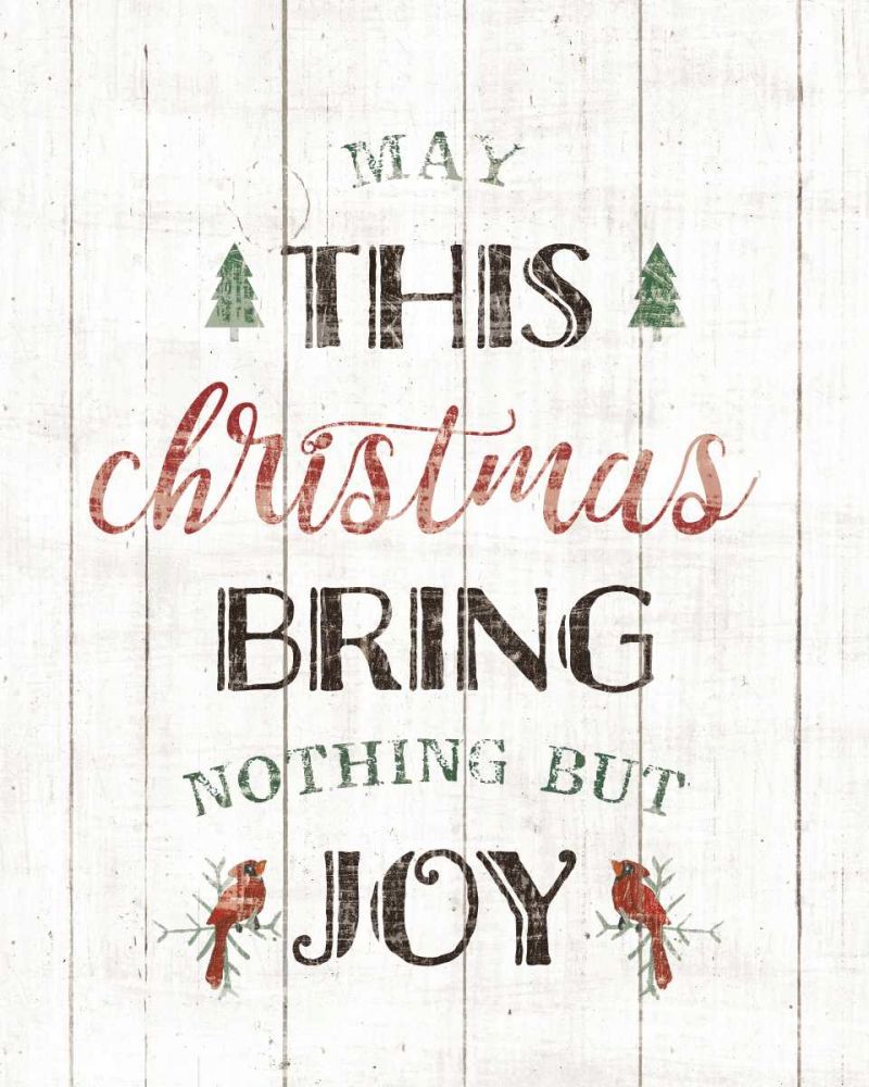 Christmas Joy art print by Wild Apple Portfolio for $57.95 CAD