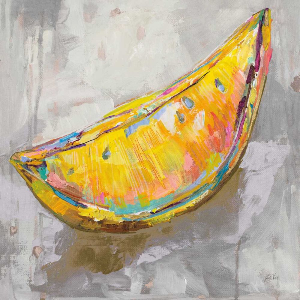 Lemon Wedge Neutral art print by Jeanette Vertentes for $57.95 CAD