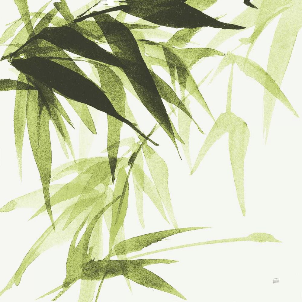 Bamboo IV Green art print by Chris Paschke for $57.95 CAD