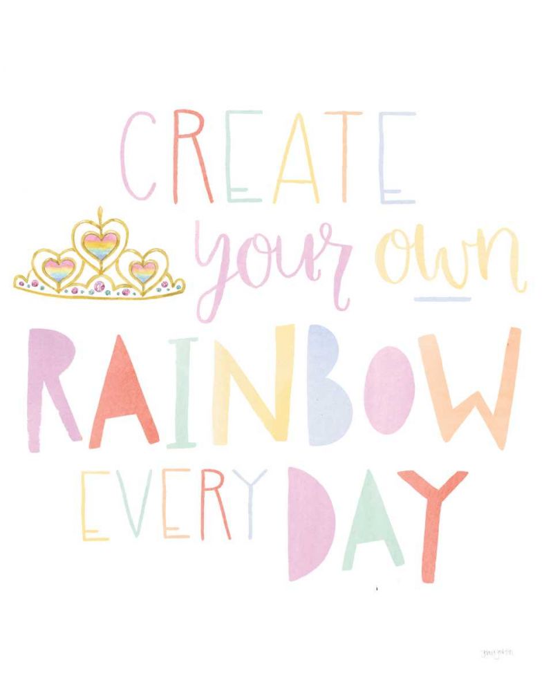 Lets Chase Rainbows III art print by Jenaya Jackson for $57.95 CAD
