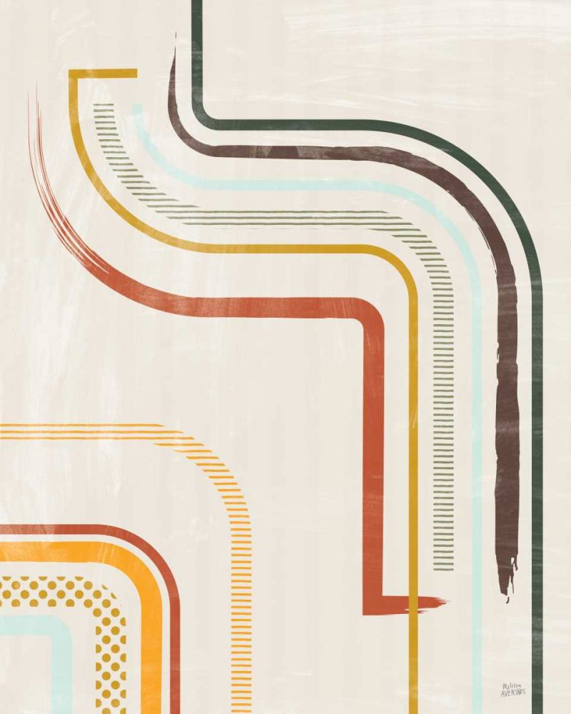 Lingering Lines I art print by Melissa Averinos for $57.95 CAD