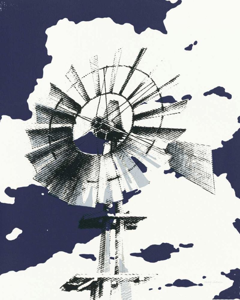Texas Wind Navy Crop art print by Avery Tillmon for $57.95 CAD