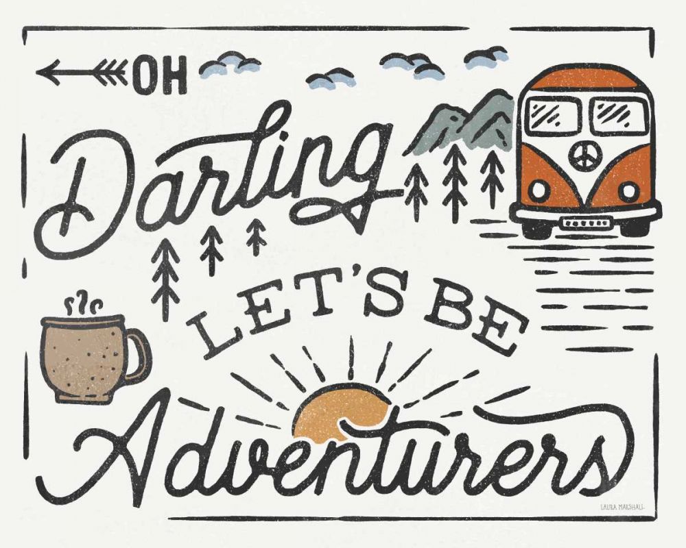 Adventurous I v2 art print by Laura Marshall for $57.95 CAD