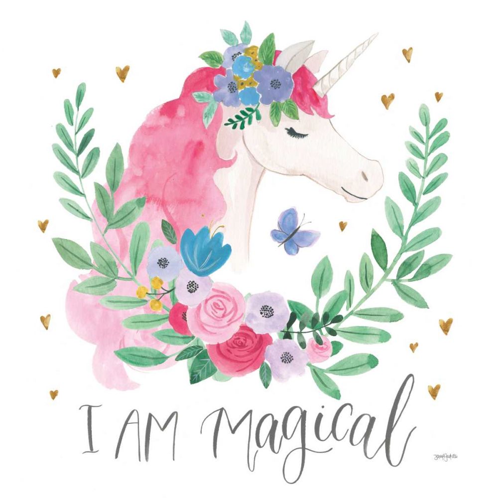 I Am Magical Friends III Butterfly art print by Jenaya Jackson for $57.95 CAD