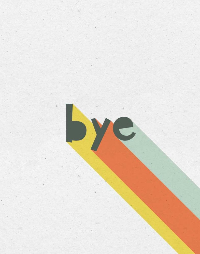 Rainbow Words IV art print by Moira Hershey for $57.95 CAD