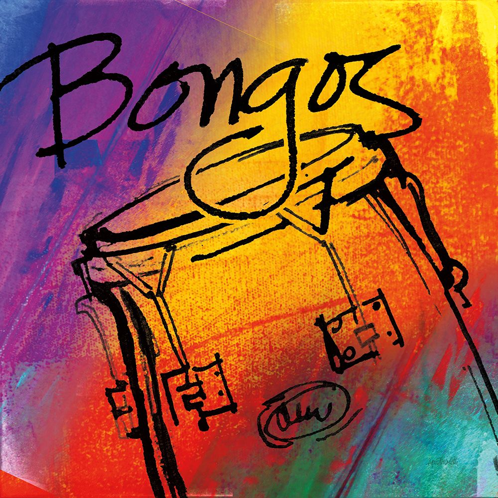 Bongo art print by Anne Tavoletti for $57.95 CAD