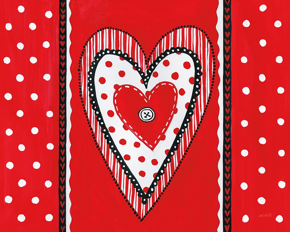 Valentine Collage art print by Anne Tavoletti for $57.95 CAD
