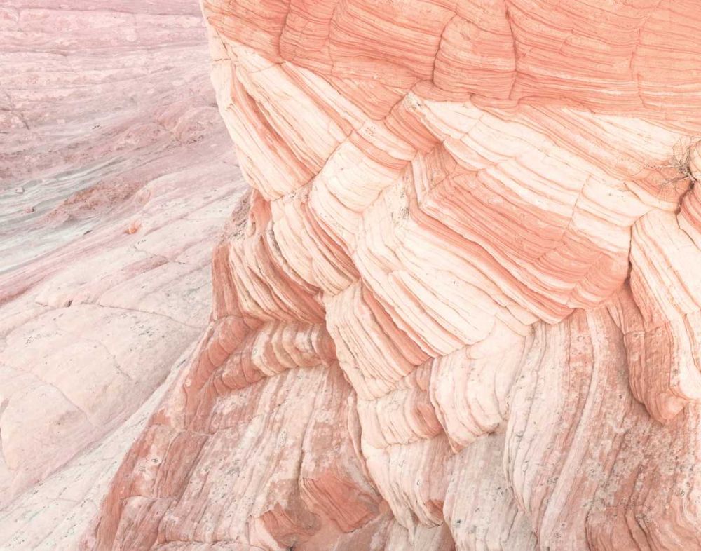 Coyote Buttes VII Blush Orange Crop art print by Alan Majchrowicz for $57.95 CAD