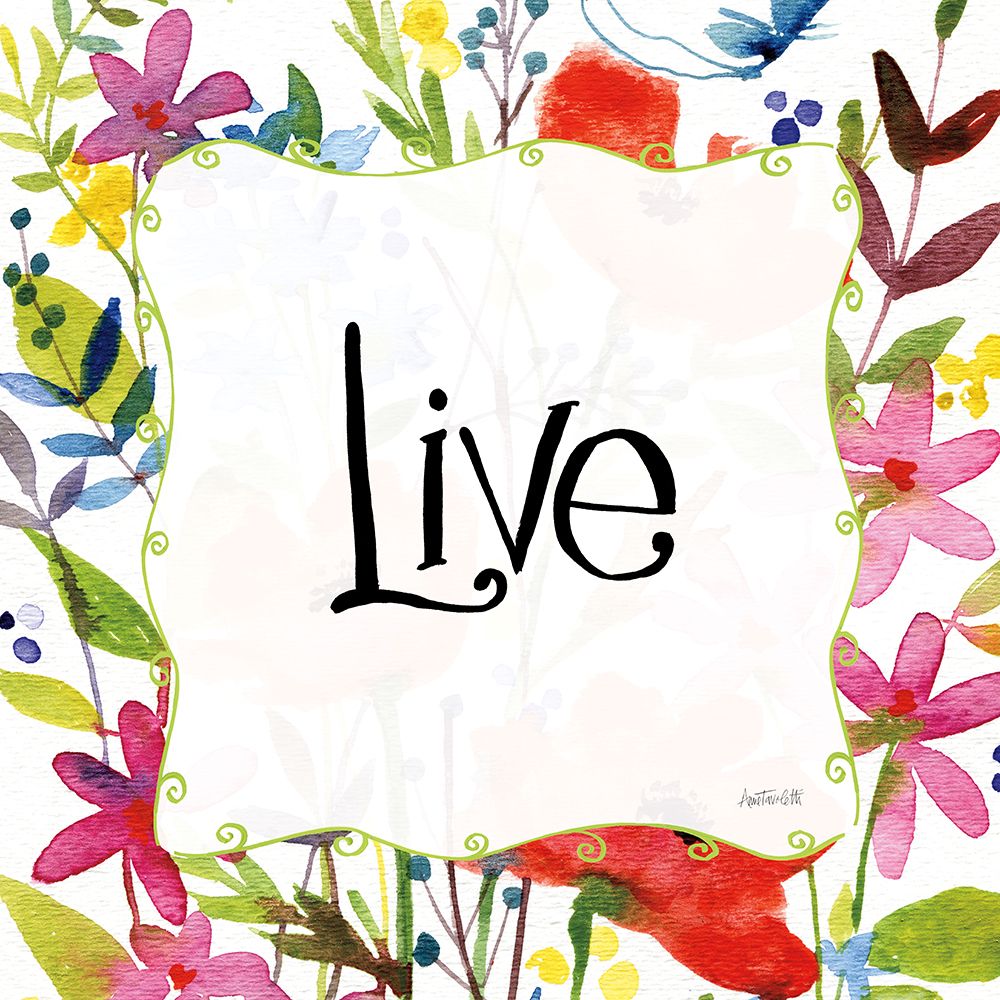Live art print by Anne Tavoletti for $57.95 CAD