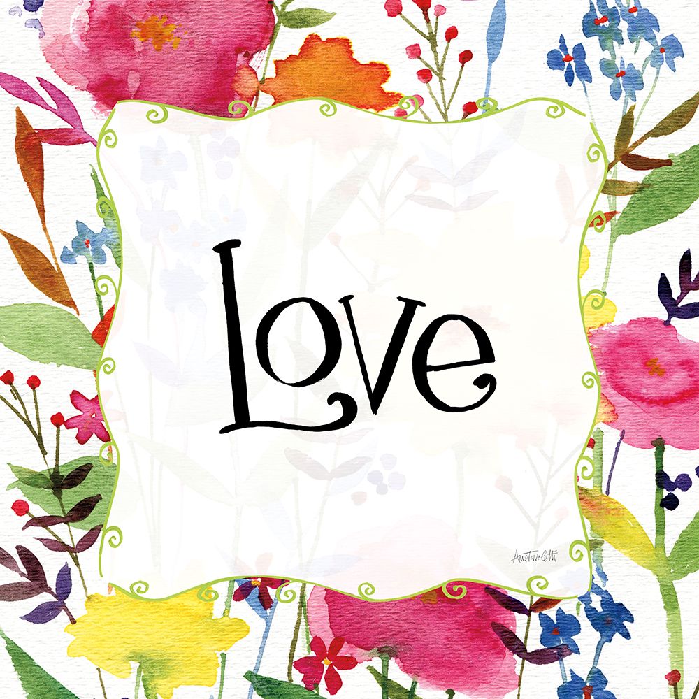 Love art print by Anne Tavoletti for $57.95 CAD